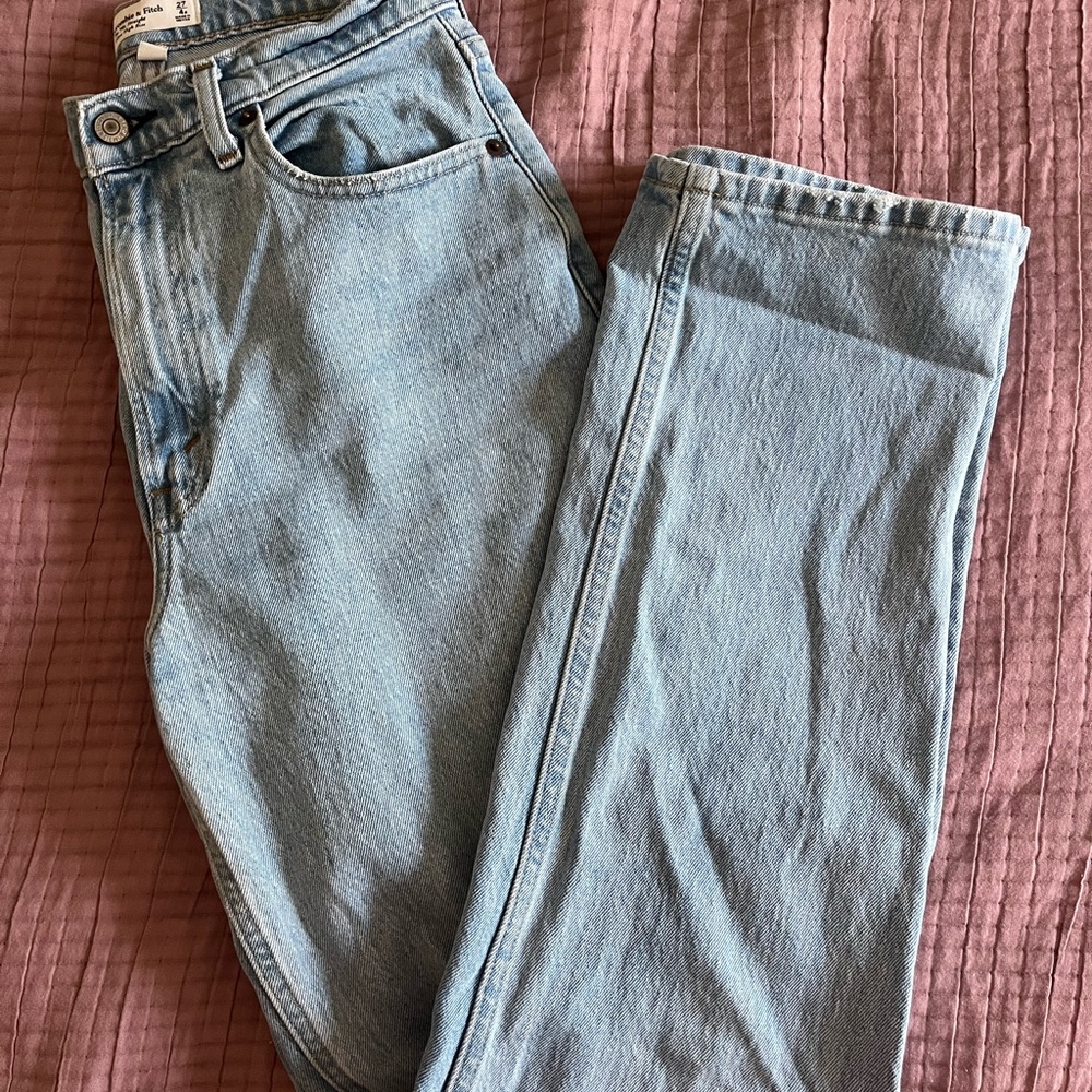 Abercrombie & Fitch Light Blue Denim Jeans